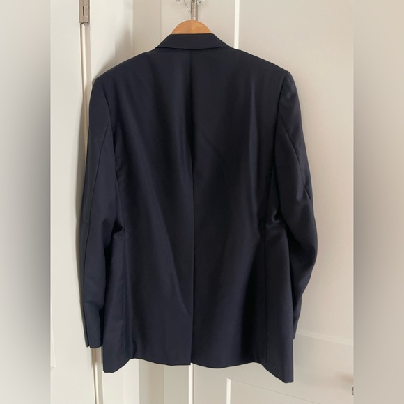 Bespoke 3-Roll-2 Navy Blazer - Picture 3 of 6
